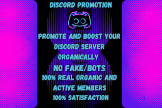 promote, boost your discord server, fivem server, game server, discord growth