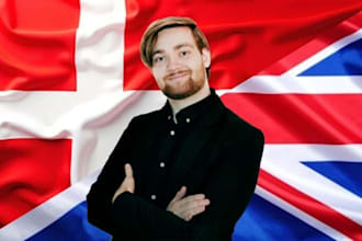 translate danish text to UK british english