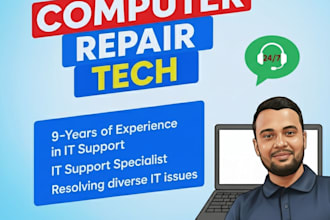 fix PC,printer, scanner and email issues with expert IT support