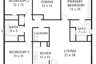 2d house map, floor plans, residential housing