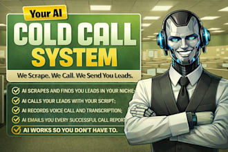 build you a wholesale, b2b, real estate, canada USA cold calling ai assistant