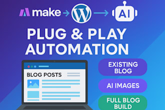 automate your blog or build a new full blog website