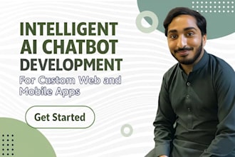 design and develop ai chatbots web apps and ai mobile apps
