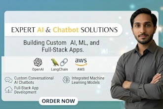 develop custom ai chatbots and web applications