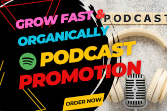 promote your podcast with real growth