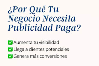 te ayudare a lanzar tu primera campaña publicitaria en redes
