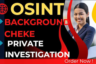 private background check,online investigator and osint