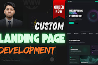 build a high converting sales landing page with lead capture forms