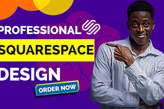edit custom squarespace website development, SEO landing page redesign