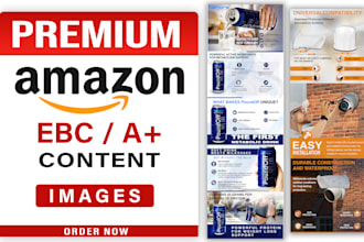 design amazon product a plus content or ebc images