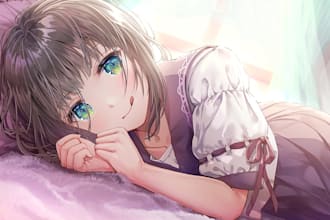do a kawaii, cute voice for you in english or spanish