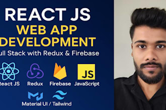 develop a reactjs firebase redux webapp