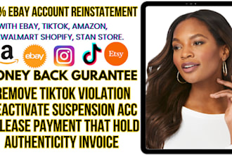 ebay reinstatement amazon reinstatement tiktok reinstatement ebay suspension