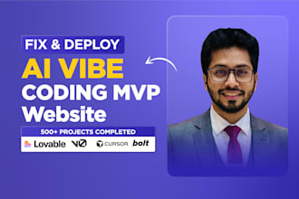 complete your ai mvp from lovable, bolt, base44, replit