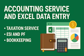 provide accounting, data entry, bookkeeping