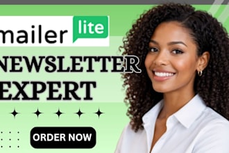 setup mailerlite newsletters email templates landing pages and automation setups