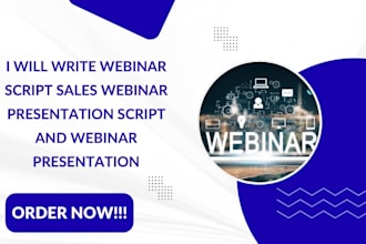 write webinar script sales webinar presentation script and webinar presentation