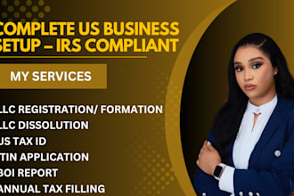 us tax filling llc formation dissolve llc ein itin irs filing annual, boi report
