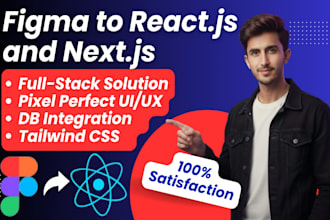 convert figma to nextjs react and web3 front end website