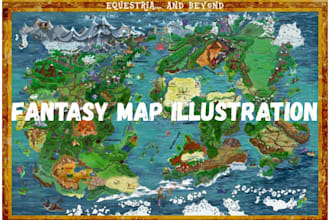 create amazing high quality fantasy and vintage maps for books, ttrpg games