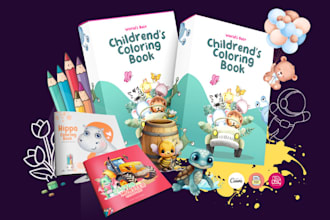kids coloring book mega bundle 100 pages of fun  learning