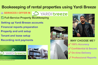 be your yardi breeze bookkeeper for rental properties