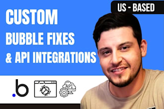 fix bugs or integrate apis in your bubble io app fast and clean