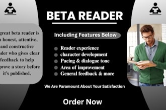 be your trusted beta reader and story development partner