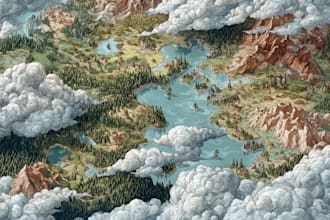 create event, tourist, and fantasy map