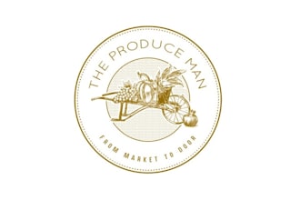 design enticing fruit veg home delivery company logo