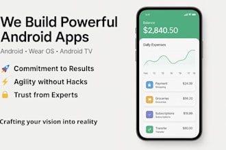 mobile app development, android mobile app, build mobile app