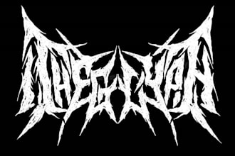 design your black, slamming, brutal, death metal band logo