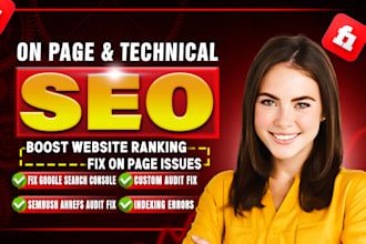 do website GEO SEO aeo, onpage technical fix semrush ahrefs site audit errors