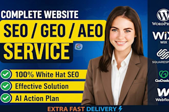 do website GEO SEO aeo, onpage technical fix semrush ahrefs site audit errors