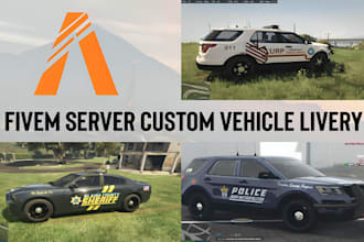 fix or edit fivem peds,fivem skins, fivem vinewood,fivem liveries,fivem vehicles