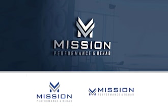 design mission focused fitness medical company logo