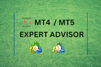 create a professional forex bot development for mt4, mt5