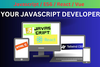 be your react vue es6 tailwind css developer