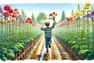 children book illustrations and children storybooks