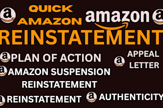 do amazon suspension removal for complaints IP  authenticity issues, section 3