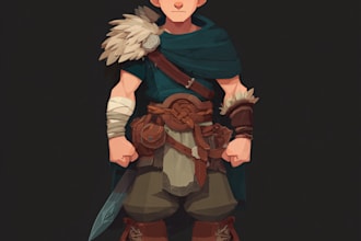 create 2d game characters and game assets