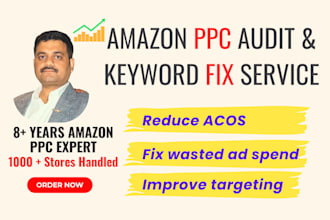 audit and fix your underperforming amazon PPC campaigns