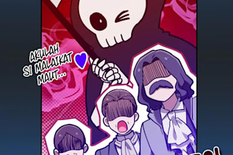 clean, and typeset your comic, manga, manhwa or webtoon