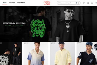 build anime clothing pod website anime fashion store dropshipping anime clothing