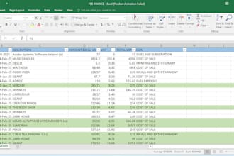 convert PDF to excel