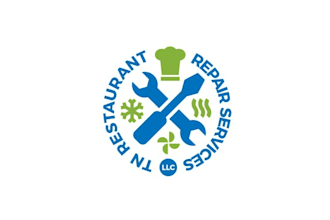 design fast food restaurant repair services logo