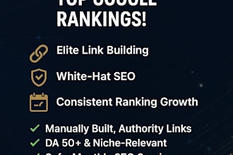 do high end monthly seo backlinks service for top ranking