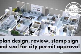 review, stamp as licensed civil and structural engineer in michigan, california