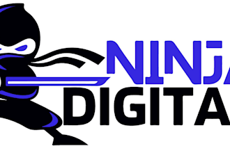 create fantastic ninja logo with fastest delivery