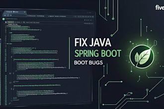 fix java spring boot bugs and errors fast and professionally